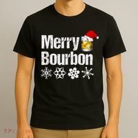 Bourbon Christmas Gift Merry Bourbon T-Shirt thumb 3