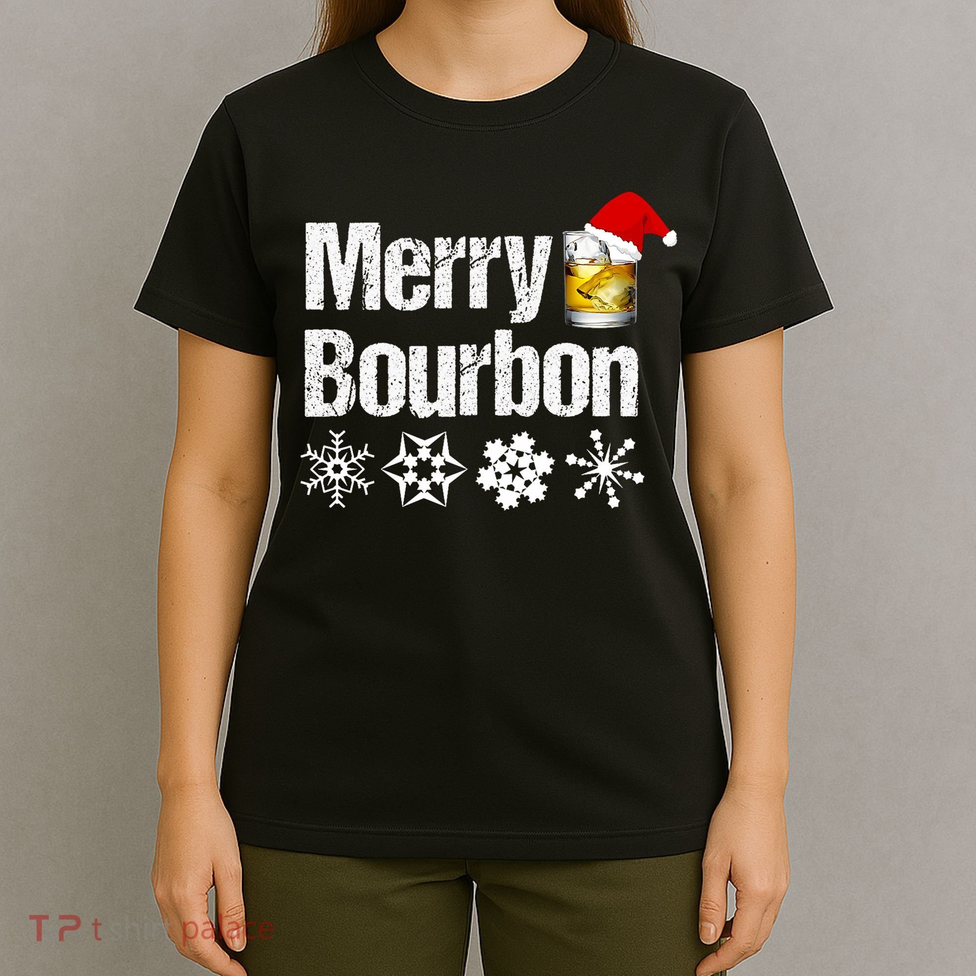Bourbon Christmas Gift Merry Bourbon T-Shirt