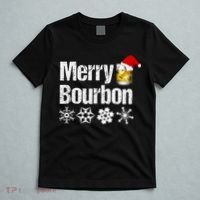 Bourbon Christmas Gift Merry Bourbon T-Shirt thumb 5