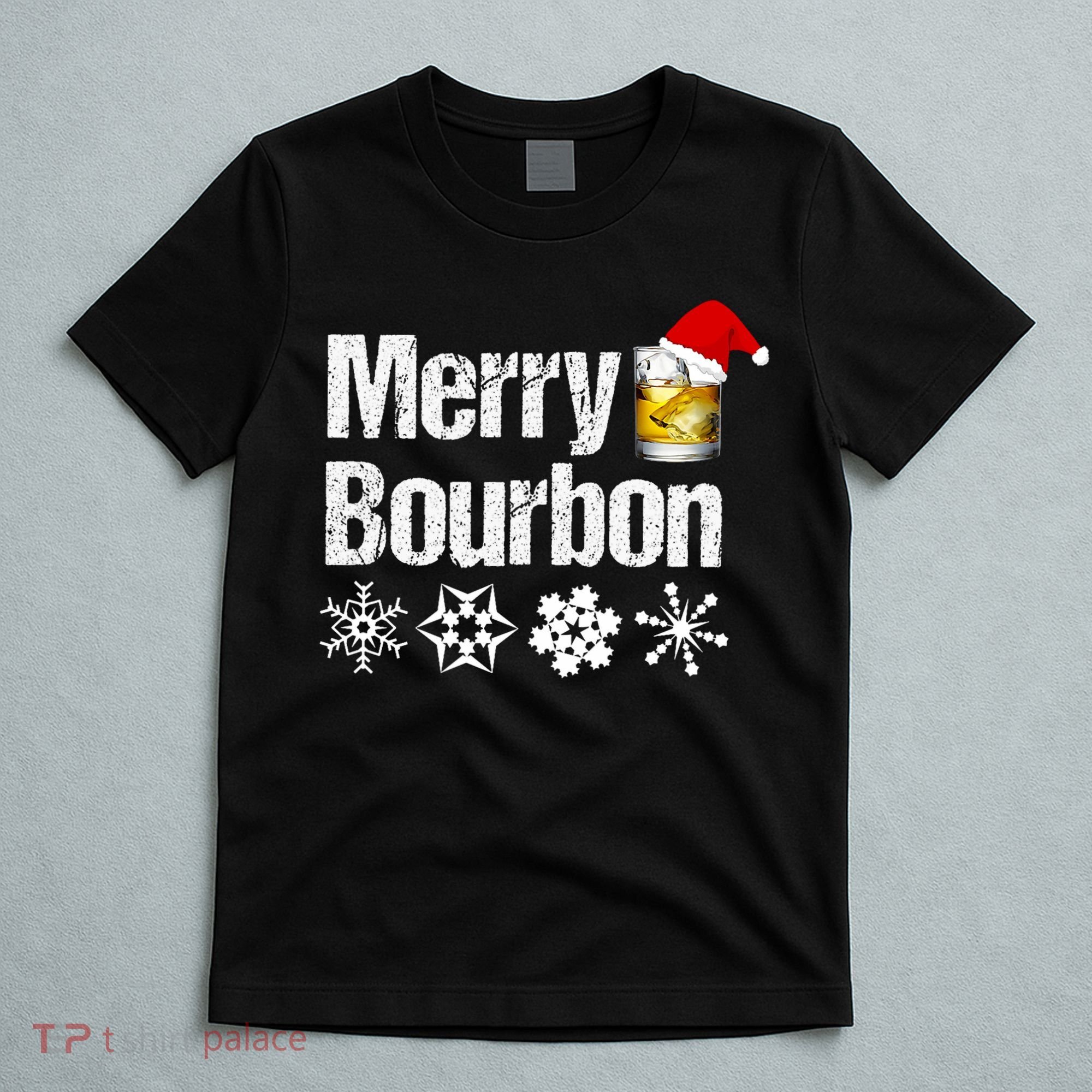 Bourbon Christmas Gift Merry Bourbon T-Shirt