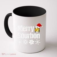 Bourbon Christmas Gift Merry Bourbon Coffee Mug thumb 0
