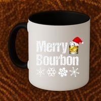 Bourbon Christmas Gift Merry Bourbon Coffee Mug thumb 2