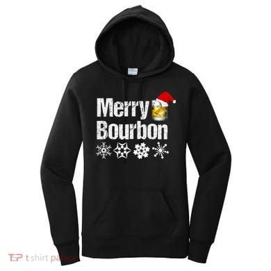 Bourbon Christmas Gift Merry Bourbon Women's Hoodie