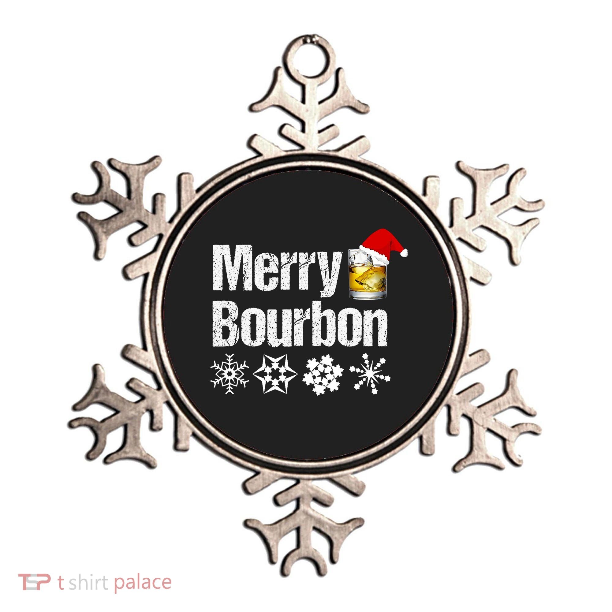 Bourbon Christmas Gift Merry Bourbon Ornament