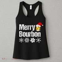 Bourbon Christmas Gift Merry Bourbon Women's Tank Top thumb 3