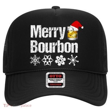 Bourbon Christmas Gift Merry Bourbon Hat