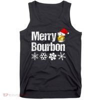 Bourbon Christmas Gift Merry Bourbon Tank Top thumb 0