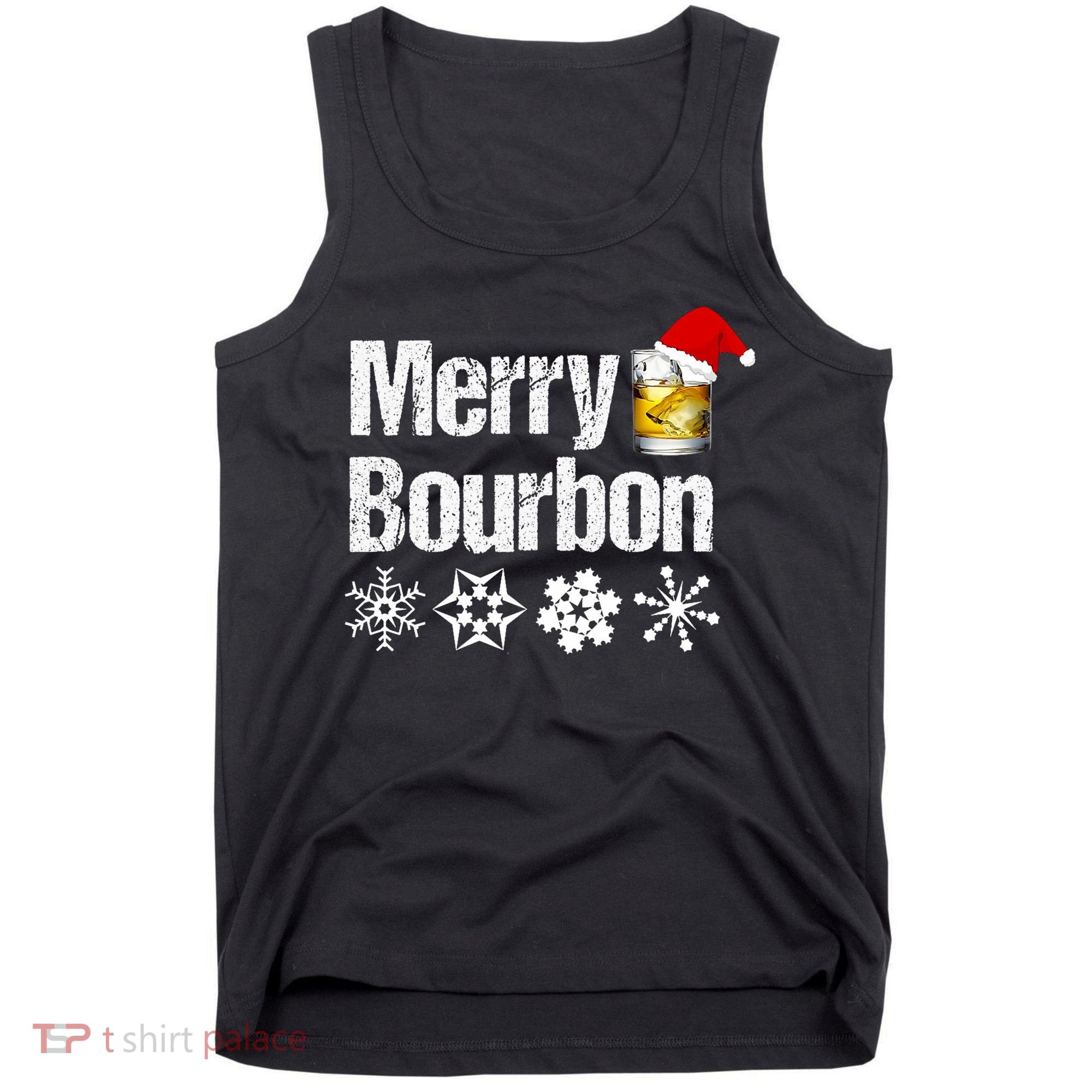 Bourbon Christmas Gift Merry Bourbon Tank Top
