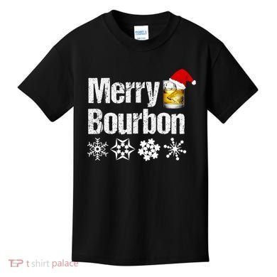 Bourbon Christmas Gift Merry Bourbon Kids T-Shirt