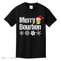 Bourbon Christmas Gift Merry Bourbon Kids T-Shirt thumb 0