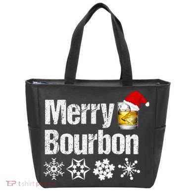 Bourbon Christmas Gift Merry Bourbon Tote Bag