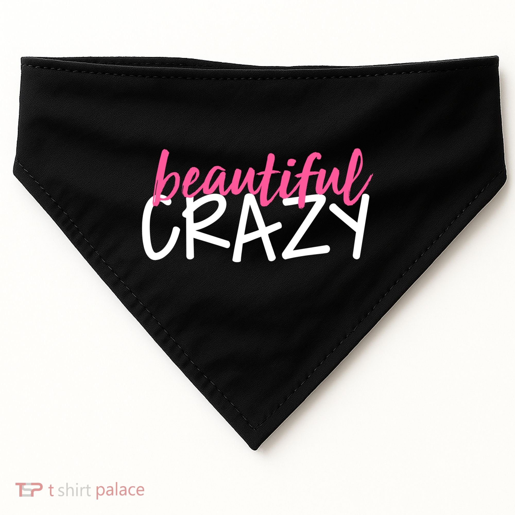 Beautiful Crazy Gift USA-Made Doggie Bandana