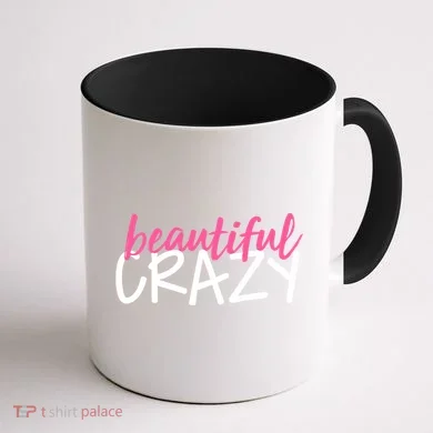 Beautiful Crazy Gift Coffee Mug back