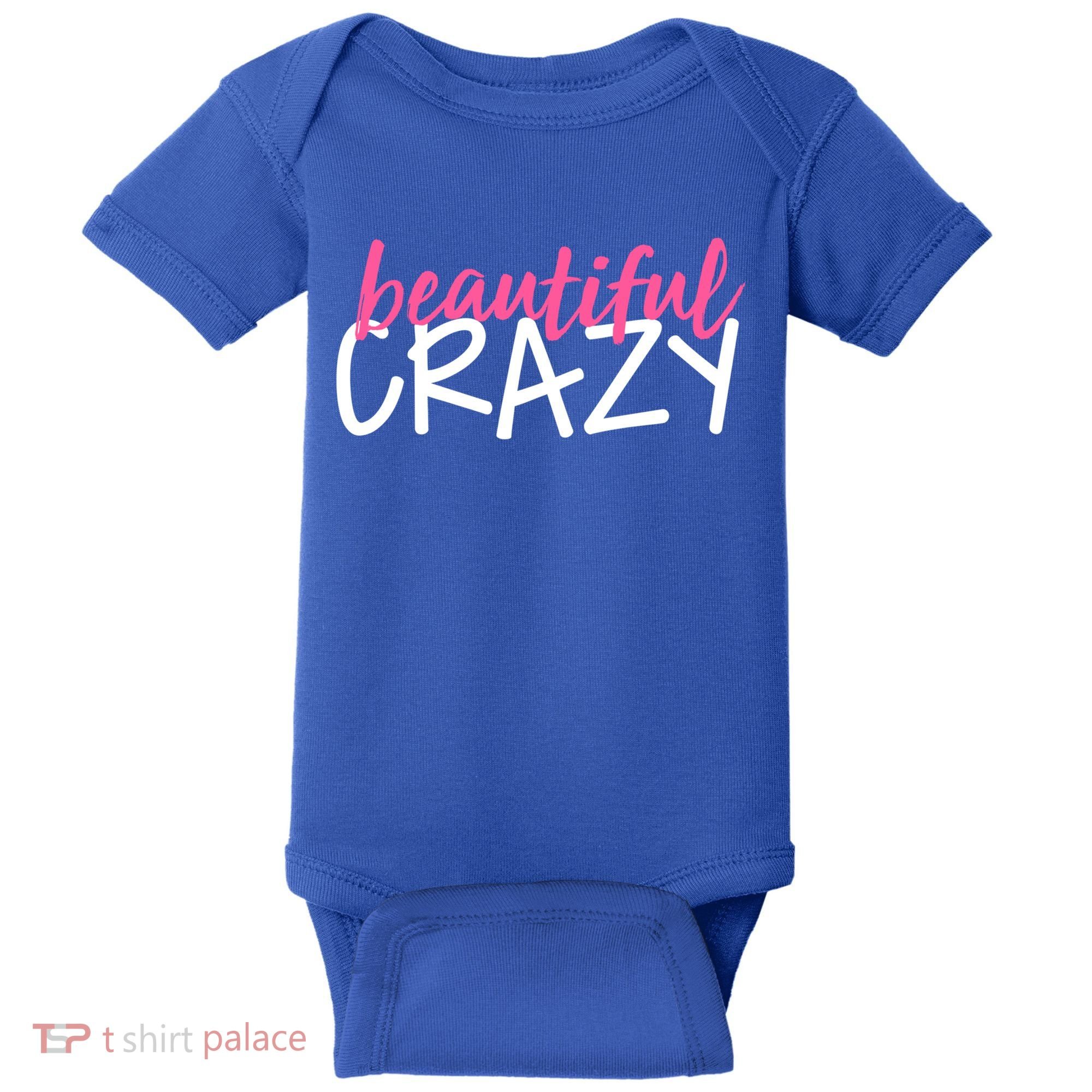 Beautiful Crazy Gift Baby Bodysuit