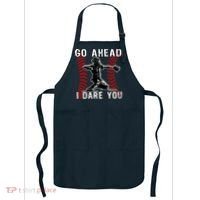 Baseball Catcher Go Ahead I Dare You Apron thumb 0
