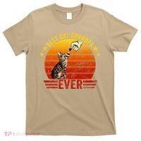 Best Cat Grandpa Ever Funny Fist Bump Gesture Vintage Style T-Shirt thumb 0