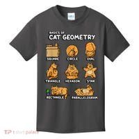 Basic Cat Geometry Cute Cat Cat Lover Cat Owner Math School Kids T-Shirt thumb 0