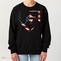 Baseball Catcher Gear Gift American Flag Baseballin Gift Women's Sweatshirt thumb 0