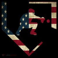 Baseball Catcher Gear Gift American Flag Baseballin Gift Women's Hoodie thumb 2