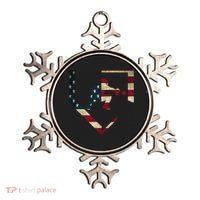 Baseball Catcher Gear Gift American Flag Baseballin Gift Ornament thumb 0