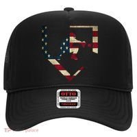 Baseball Catcher Gear Gift American Flag Baseballin Gift Hat thumb 0