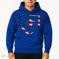 Baseball Catcher Gear Gift American Flag Baseballin Gift Hoodie thumb 2
