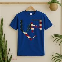 Baseball Catcher Gear Gift American Flag Baseballin Gift T-Shirt thumb 2