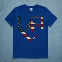 Baseball Catcher Gear Gift American Flag Baseballin Gift T-Shirt thumb 5