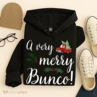 Bunco Christmas Gift Very Merry Bunco Hoodie thumb 4