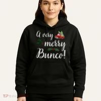 Bunco Christmas Gift Very Merry Bunco Hoodie thumb 5