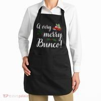 Bunco Christmas Gift Very Merry Bunco Apron thumb 2