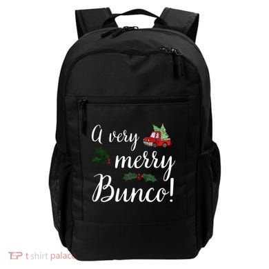 Bunco Christmas Gift Very Merry Bunco Backpack