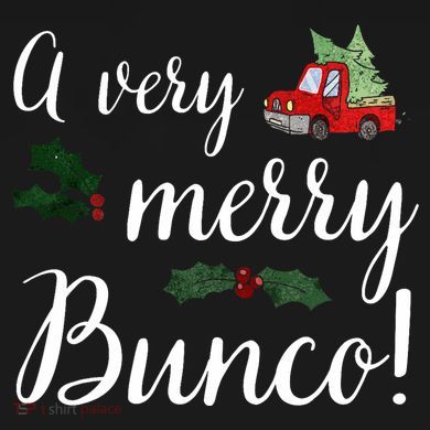 Bunco Christmas Gift Very Merry Bunco 16 in Basic Backpack