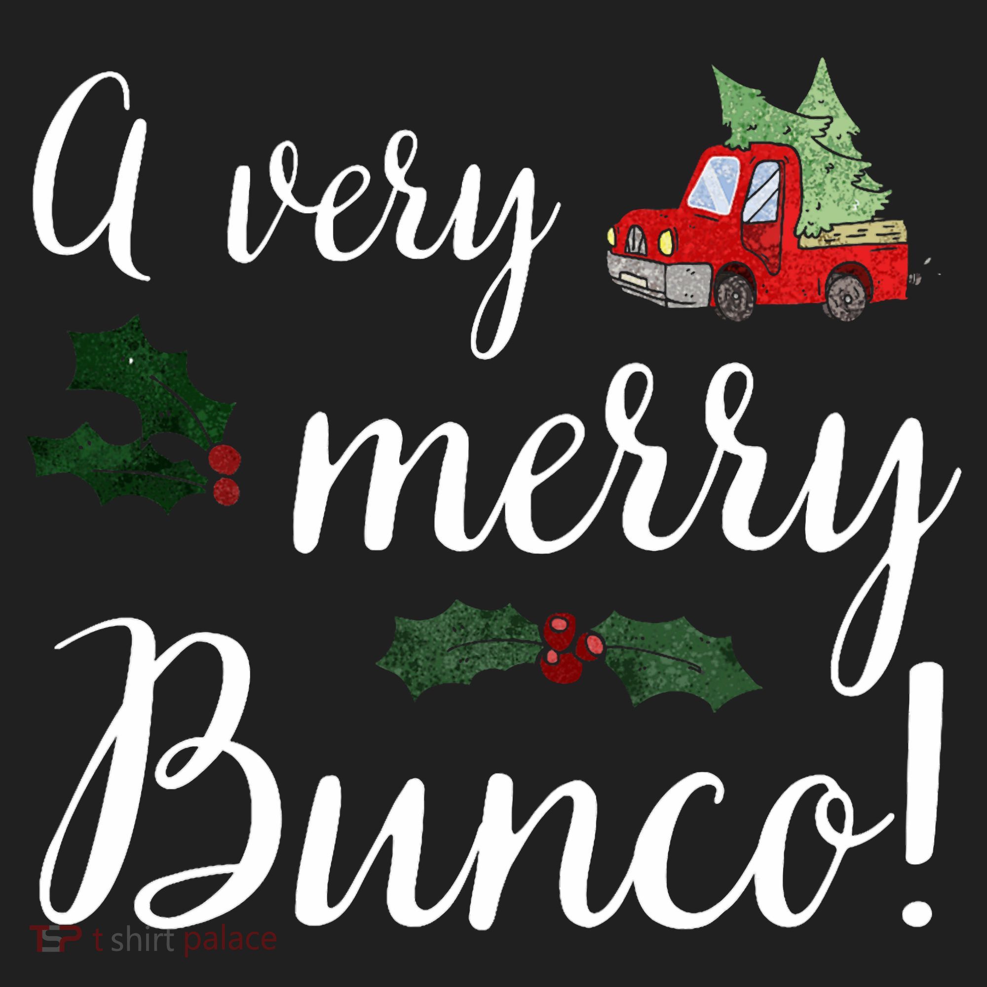 Bunco Christmas Gift Very Merry Bunco 12oz Stainless Steel Coffee Mug