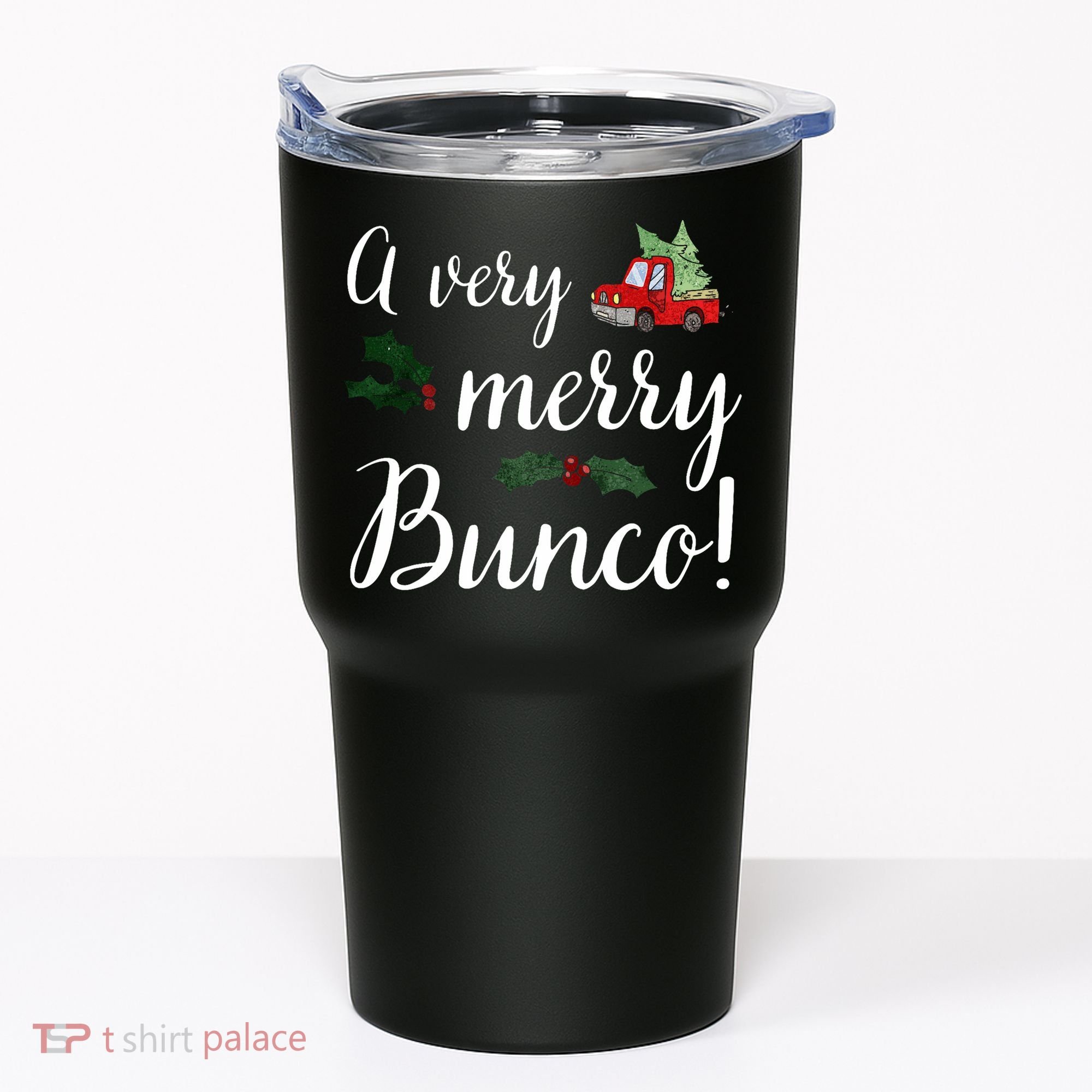 Bunco Christmas Gift Very Merry Bunco Tumbler