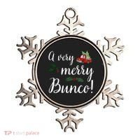Bunco Christmas Gift Very Merry Bunco Ornament thumb 0
