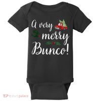Bunco Christmas Gift Very Merry Bunco Baby Bodysuit thumb 0