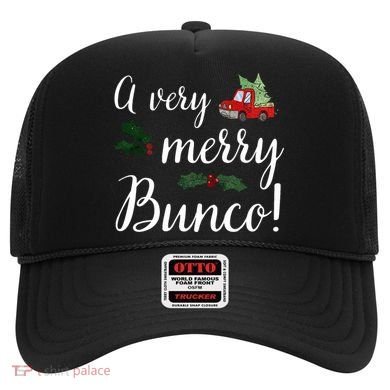 Bunco Christmas Gift Very Merry Bunco Hat