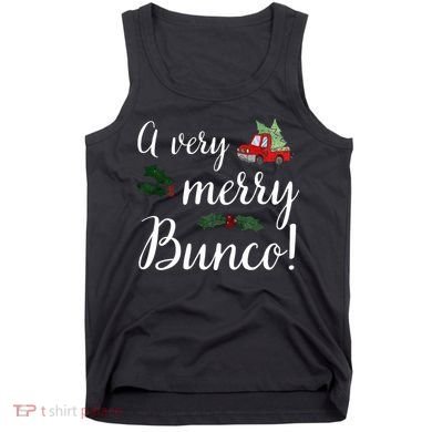 Bunco Christmas Gift Very Merry Bunco Tank Top
