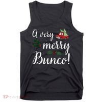 Bunco Christmas Gift Very Merry Bunco Tank Top thumb 0