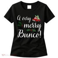 Bunco Christmas Gift Very Merry Bunco Women's T-Shirt thumb 0