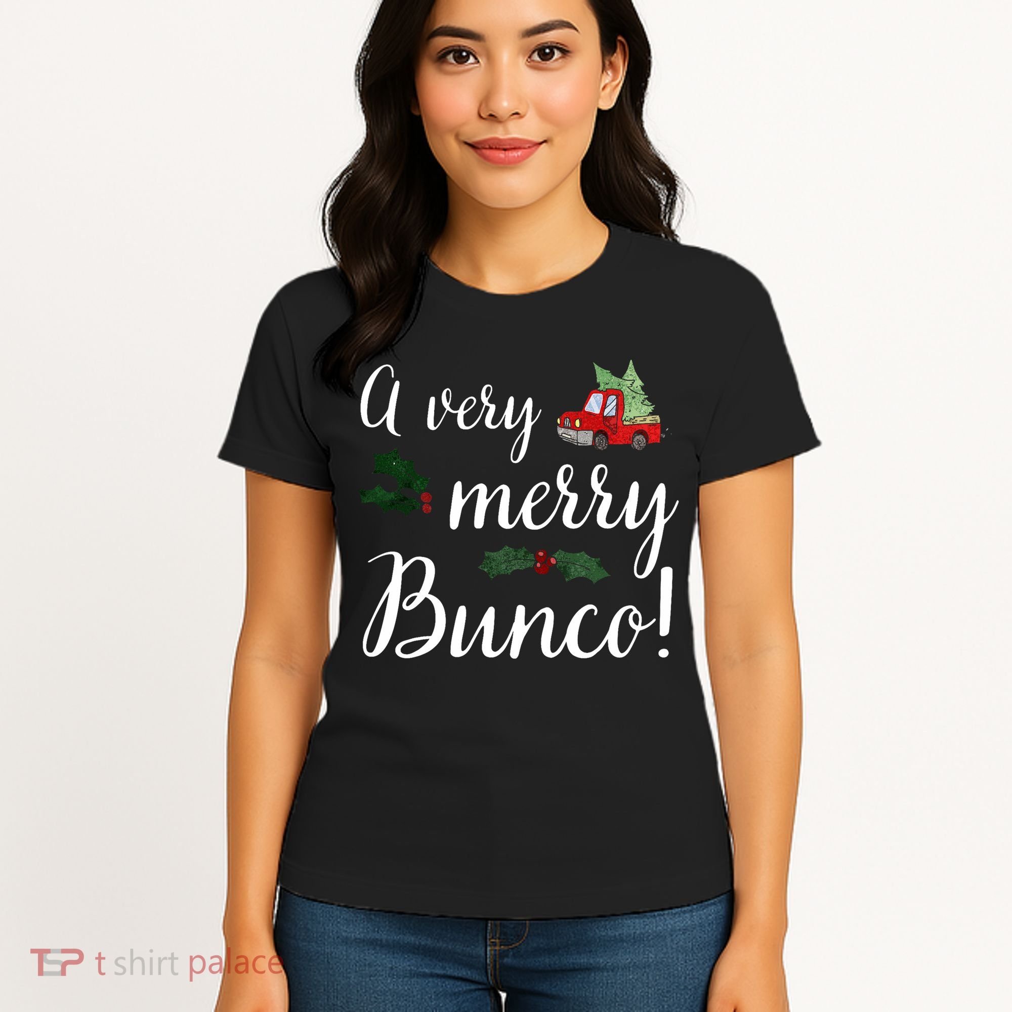 Bunco Christmas Gift Very Merry Bunco Women's T-Shirt