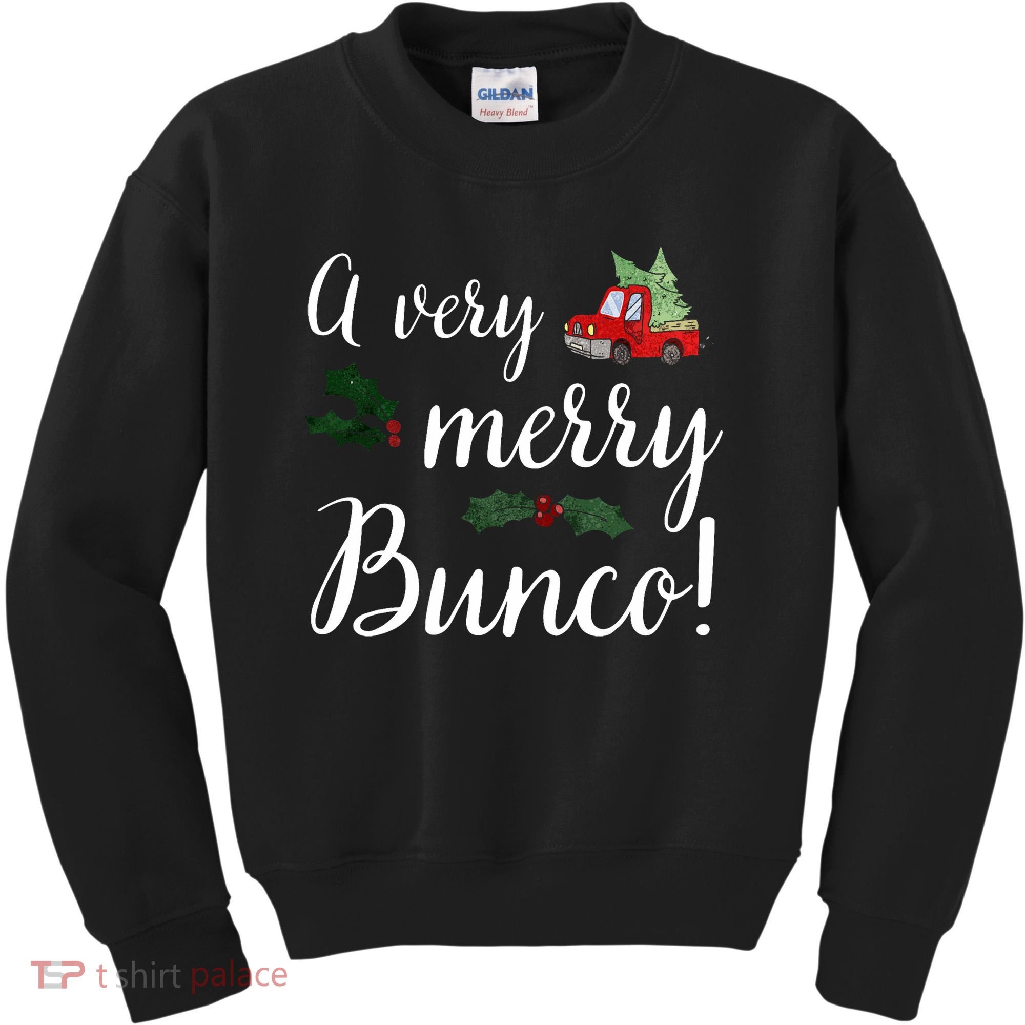 Bunco Christmas Gift Very Merry Bunco Kids Sweatshirt