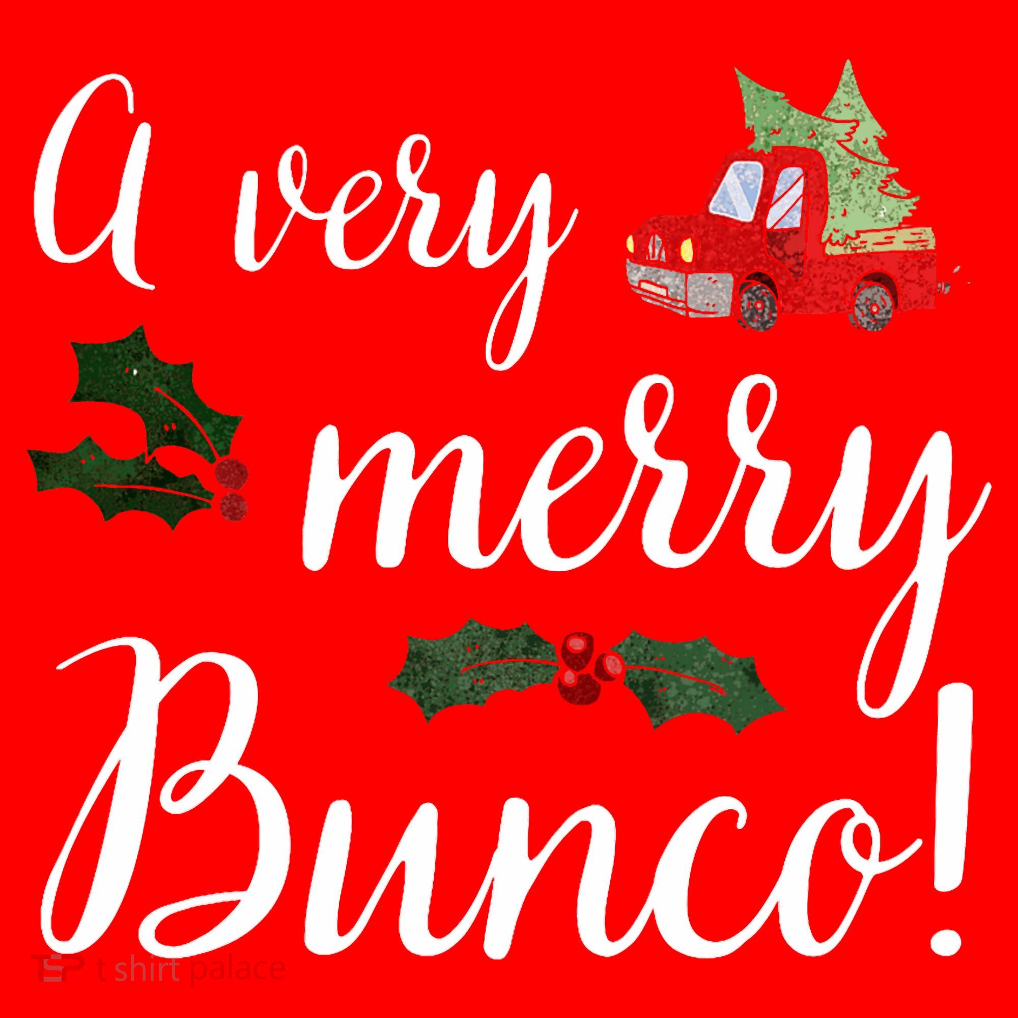 Bunco Christmas Gift Very Merry Bunco Santa Hat