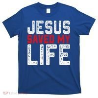 BOLD Christian Gift Jesus Saved My Life T-Shirt thumb 0