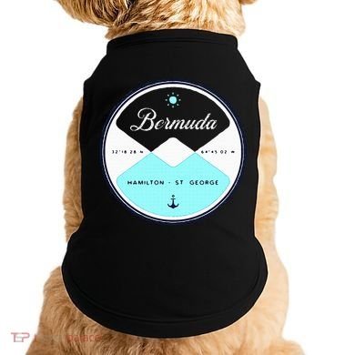 Bermuda Circle Graphic Doggie Tank
