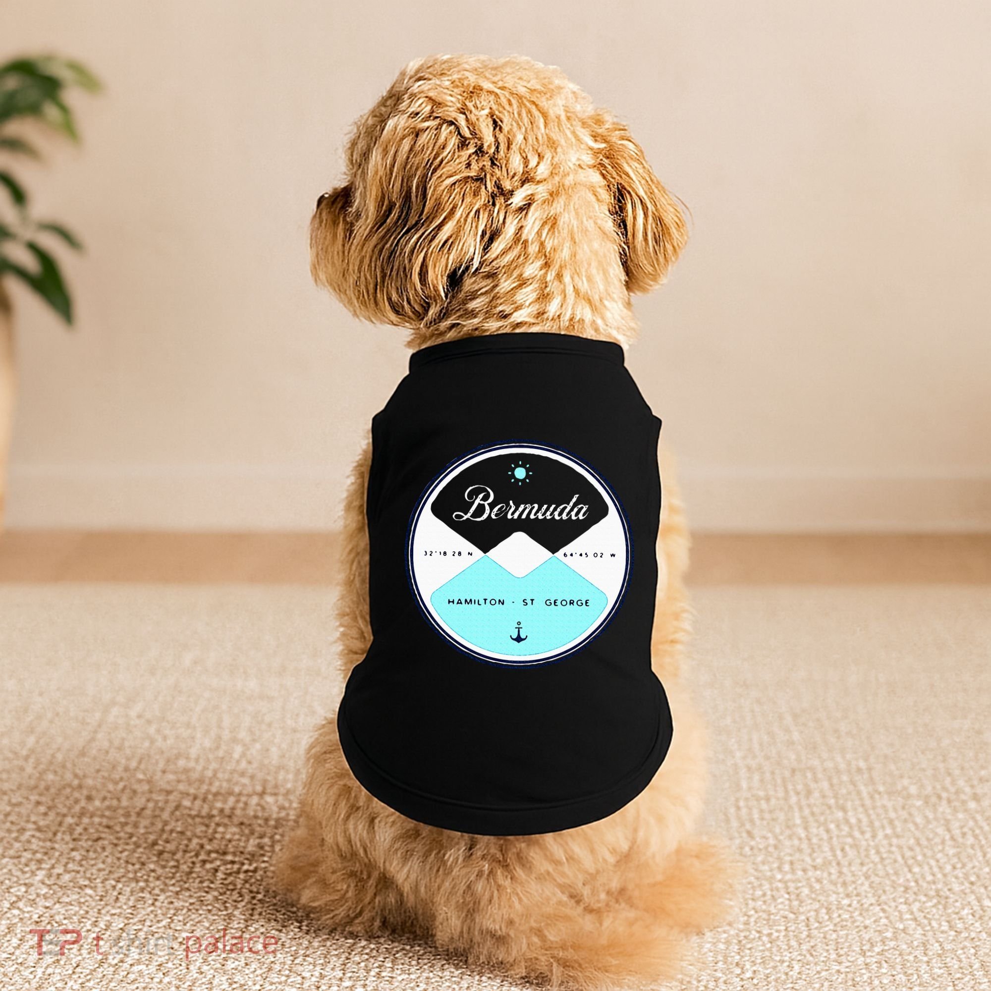 Bermuda Circle Graphic Doggie Tank