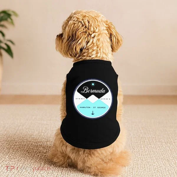 Bermuda Circle Graphic Doggie Tank