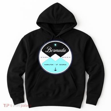 Bermuda Circle Graphic Hoodie