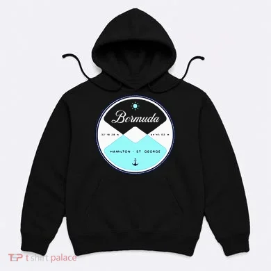 Bermuda Circle Graphic Hoodie